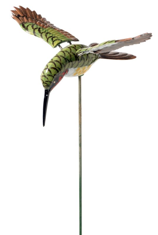 Hummingbird Plant Stake