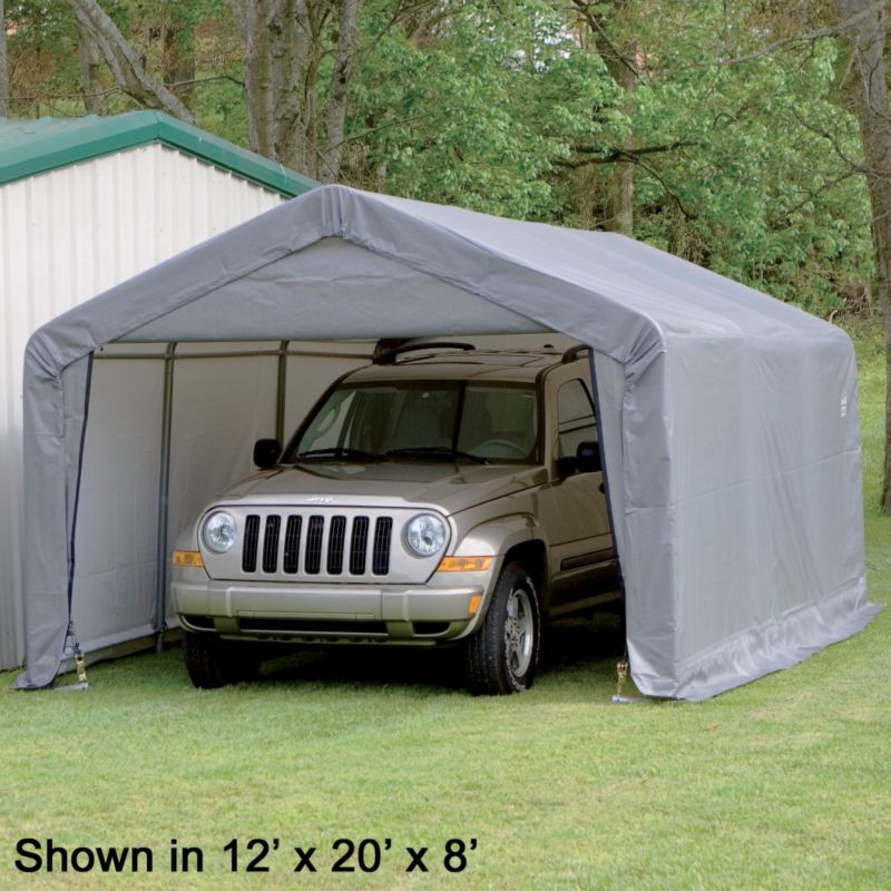 Shelter Logic Garage-In-A-Box 12`x 24`x 8`