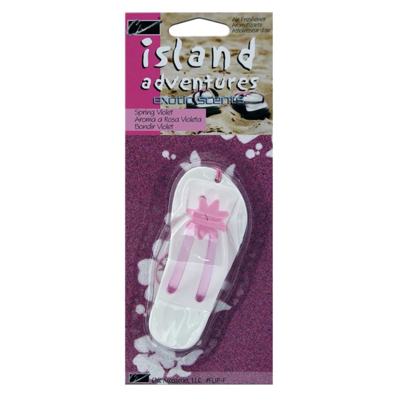 Polco White-Pink Flip-Flop Air Freshener