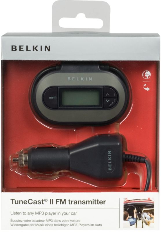 Belkin Tunecast II FM Transmitter Digital Black