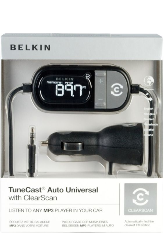 Belkin Tunecast Auto Universal W Clearscan Technology