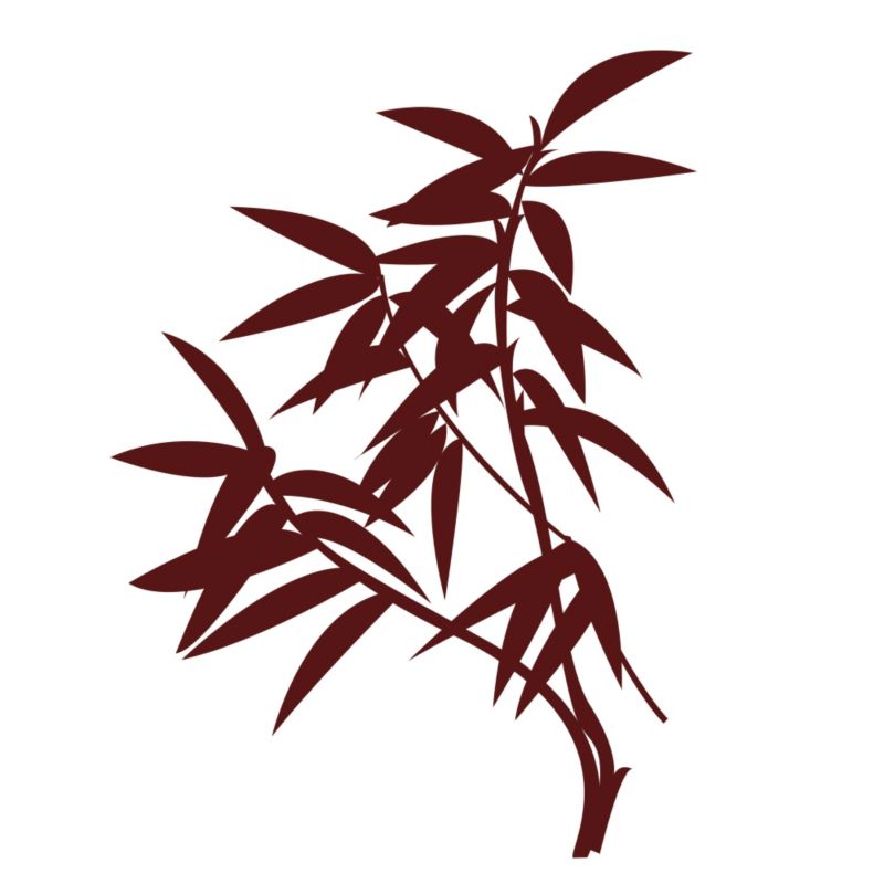 Bamboo Grass Giant Wall Sticker