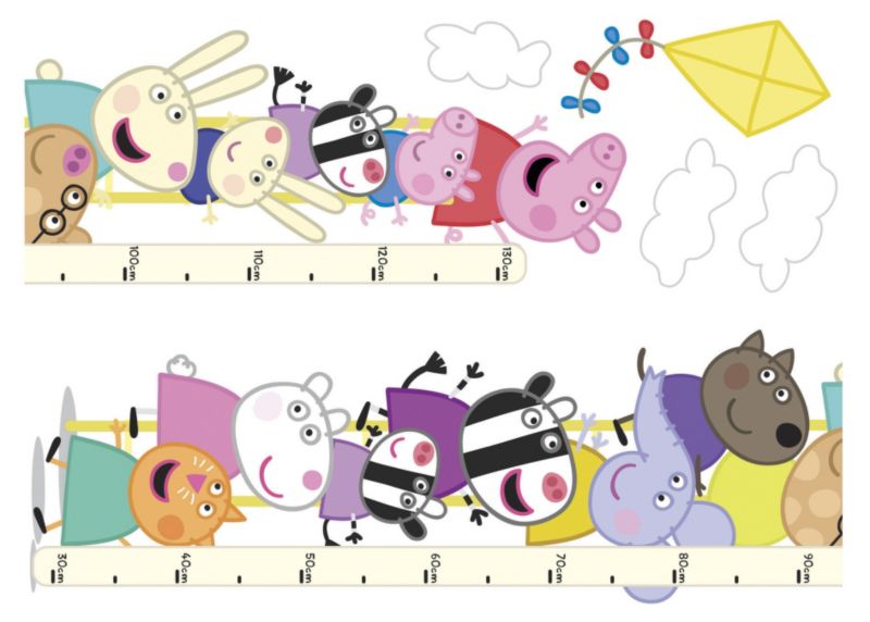 Peppa Pig Height Chart