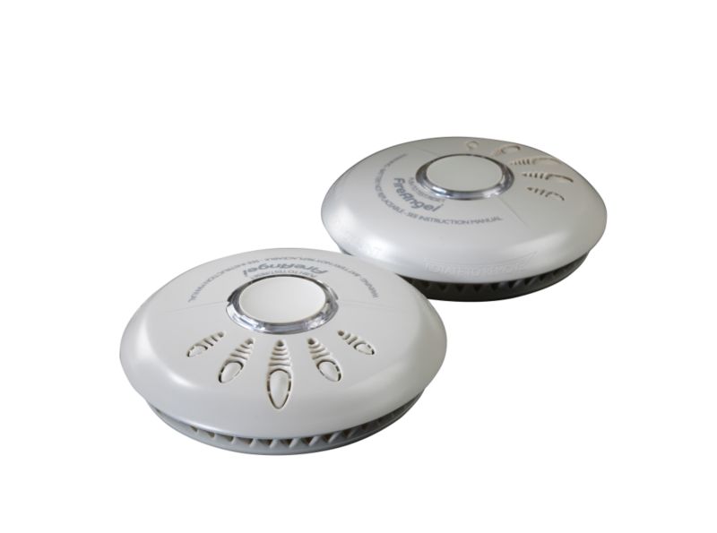 TPSI 610 FireAngel 10 Year Life Smoke Alarm Twin Pack