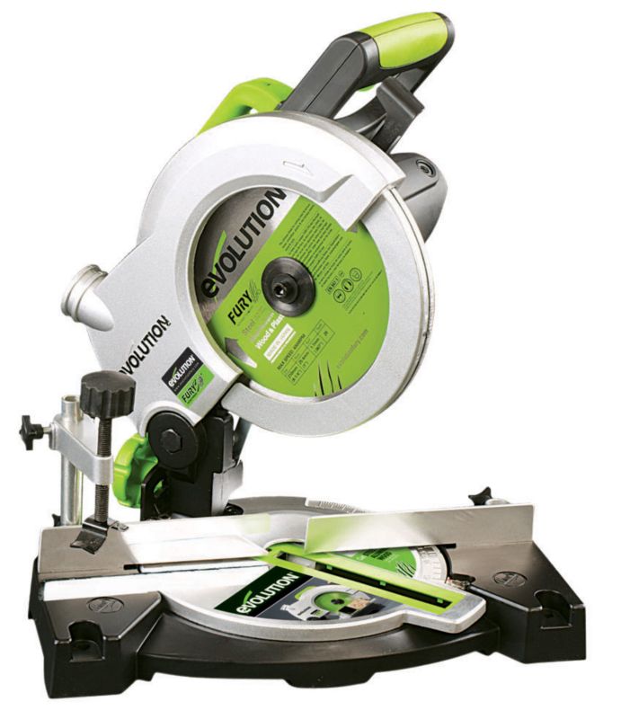 Evolution 210mm Multipurpose Compound Mitre Saw