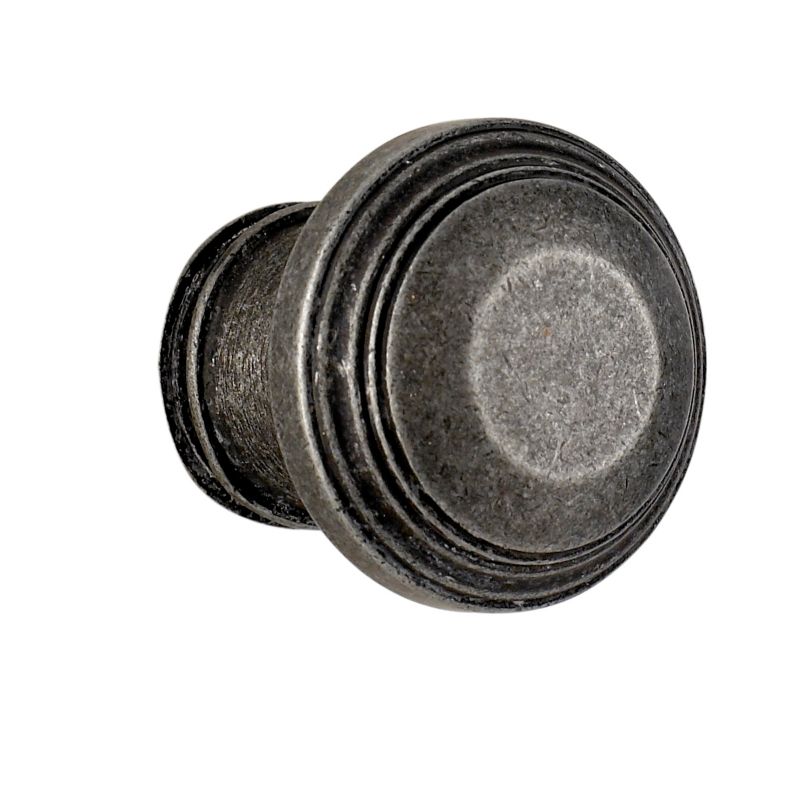 Liberty Hardware Stacked Knob LIB121580 Old World Pewter