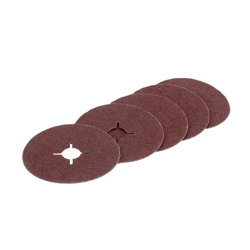 Bosch 125mm Fibre Sanding Discs Mixed Grit 2609256254