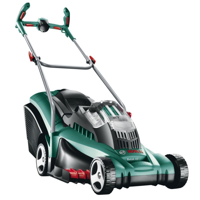 Bosch Rotak 43 Li Ergoflex Electric Rotary Cordless Lawnmower