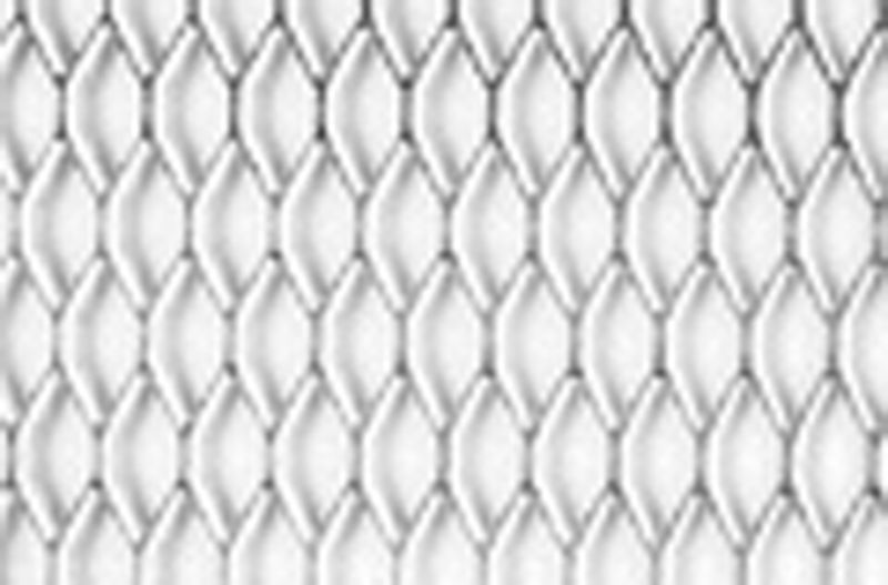 Expanded Aluminium Panel Aluminium Coloured (L)1000mm x (W)500mm