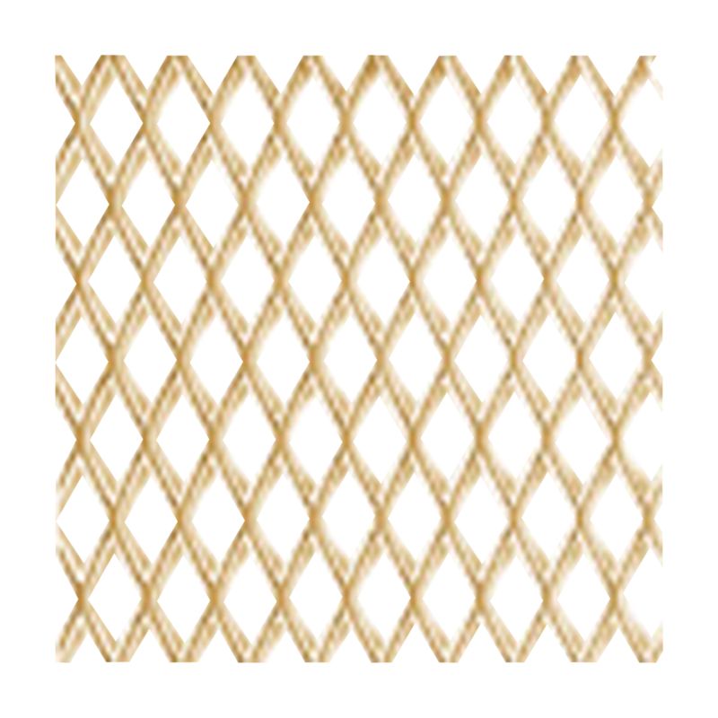 Expanded Aluminium Anodised Gold Coloured (L)1000mm x (W)500mm