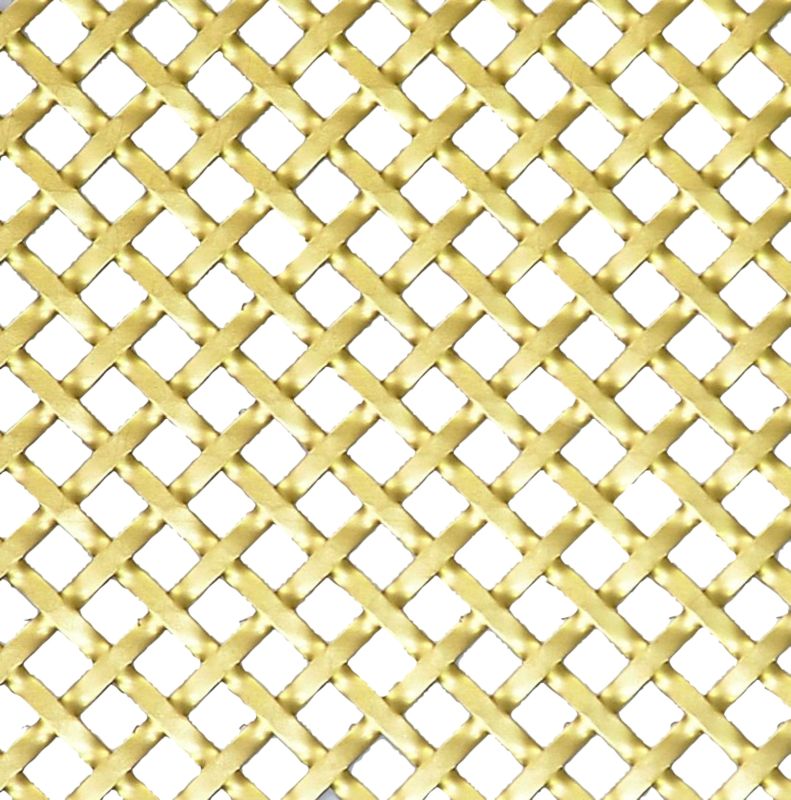 Braided Aluminium Panel Anodised Gold Coloured L1000mm x W500mm