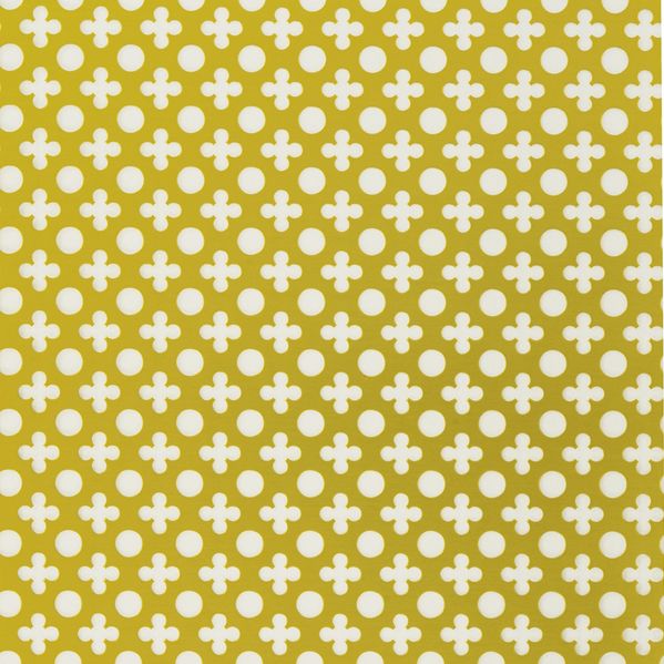 Clover Perforated Aluminium Anodised Gold Coloured L1000mm x W500mm
