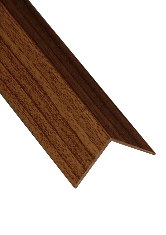 FFA Concept PVC Corner Walnut Coloured L1000mm x W10mm x H10mm