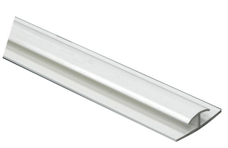 FFA Concept PVC Connecting Profile White (L)1000mm x (W)8mm