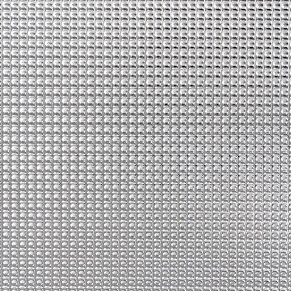 Raw Aluminium Diamond Sheet Aluminium Coloured L500mm x W250mm