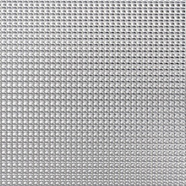 Raw Aluminium Sheet Diamond Aluminium Coloured L500mm x W500mm