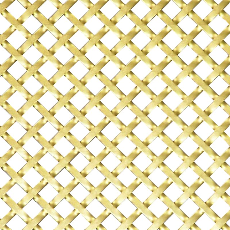 Braided Aluminium Panel Anodised Gold Coloured L500mm x W500mm