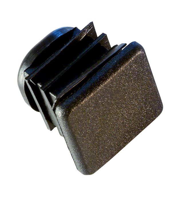 FFA Concept 10 End Fittings For 20mm Square Tube Black