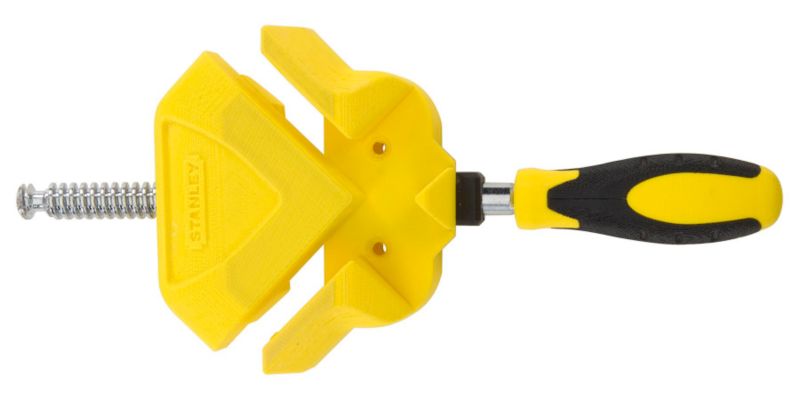 Stanley FatMax Bailey Heavy Duty Corner Clamp 0 83 122 BlackYellow L298 x D56mm