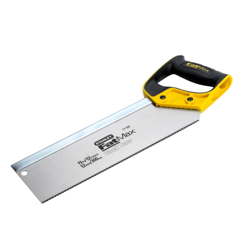 FatMax 12 inch Back Saw BlackYellow