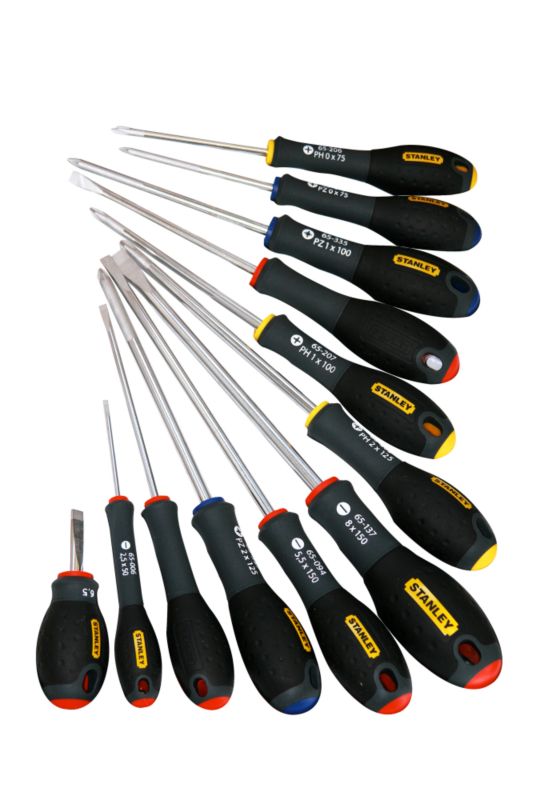 FatMax Screwdriver Set BlackYellow 12pce