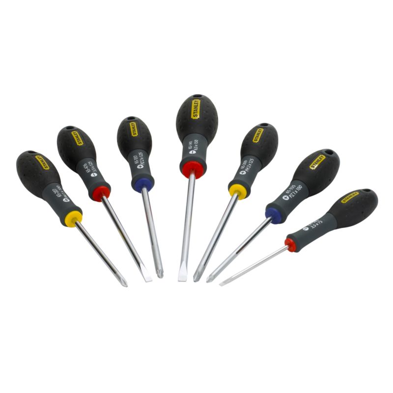 FatMax Screwdriver Set BlackYellow 7pce