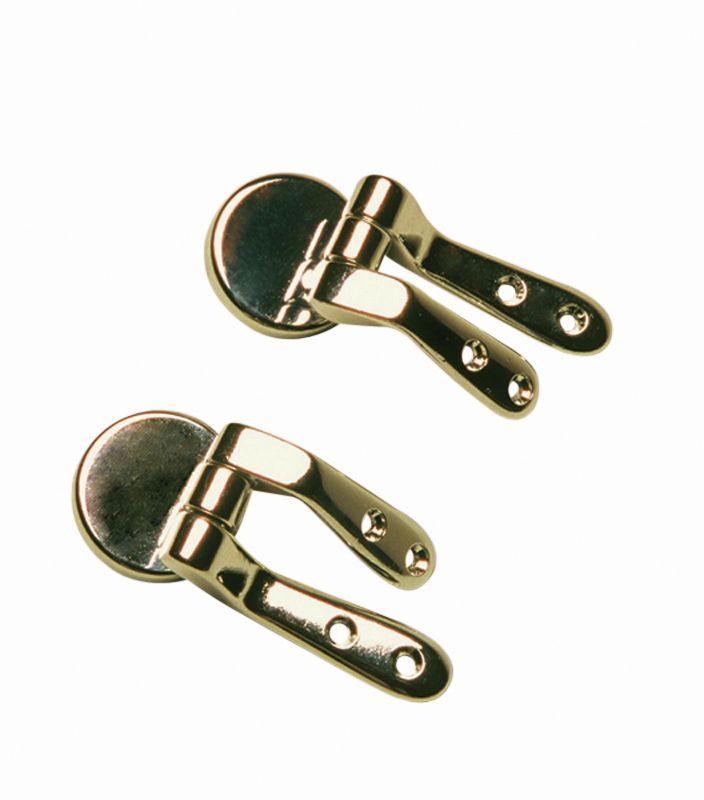 Toilet Seat Hinges 29511101 Gold Effect