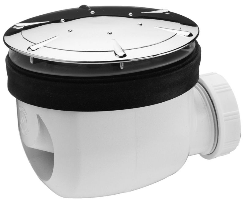 Wirquin Twisto Shower Waste 90mm Dome