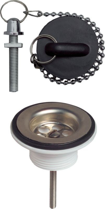 Wirquin Basin Waste With Chromed Plug