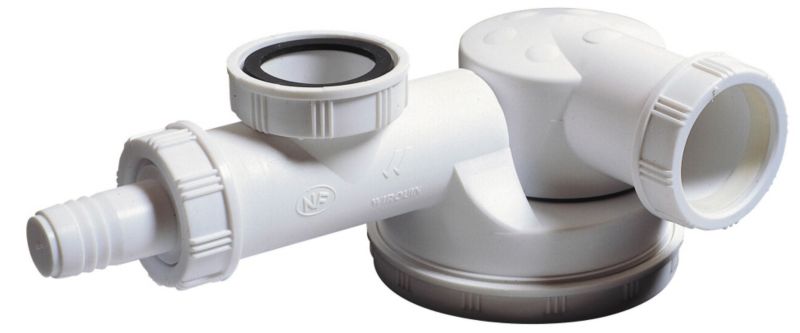 Wirquin Extra Flat Trap For 1 Sink