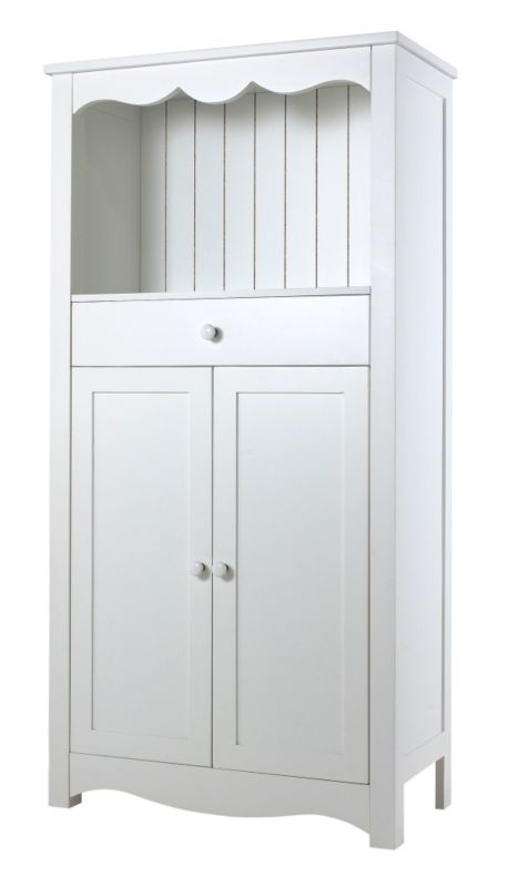 Unbranded Emma Tall Unit White (H)1520 x (W)770 x (L)365mm