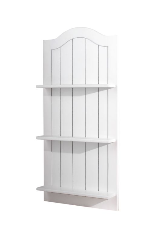 BandQ Emma Wall Shelves White (H)890 x (W)425 x (L)85mm