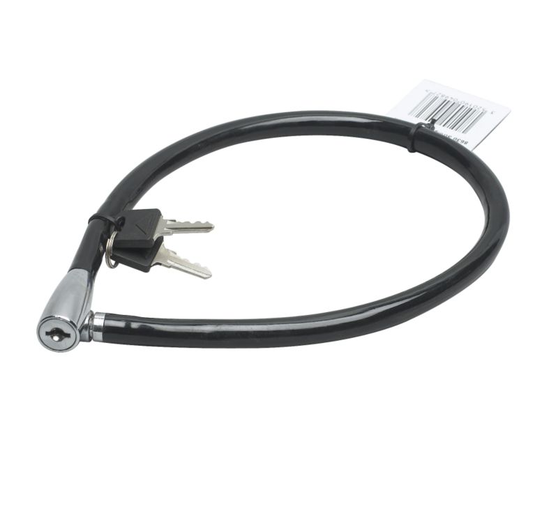 Master Lock Straight Cable Lock Assorted Colours 65cm