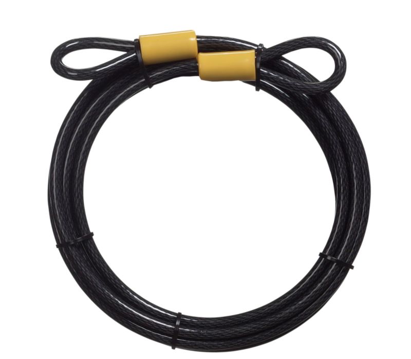 Master Lock Braided Steel Cable Black 4 6M X 10mm