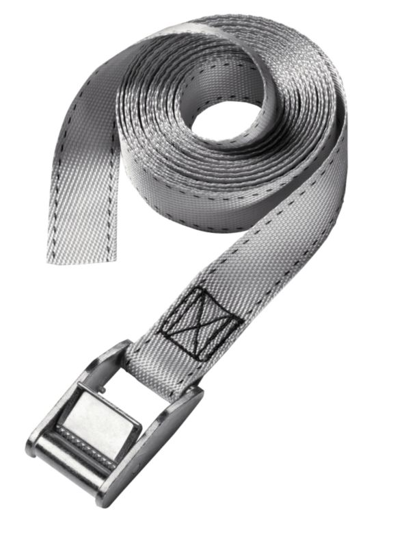 Master Lock Lashing Strap 3111EURDAT Grey (L) 2.5m