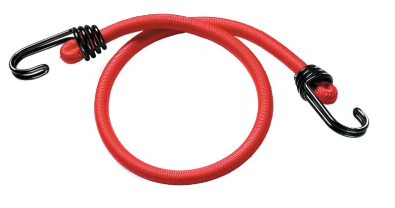 Master Lock 2 Pack Of Bungee Cords 3020EURDAT Red L 60cm