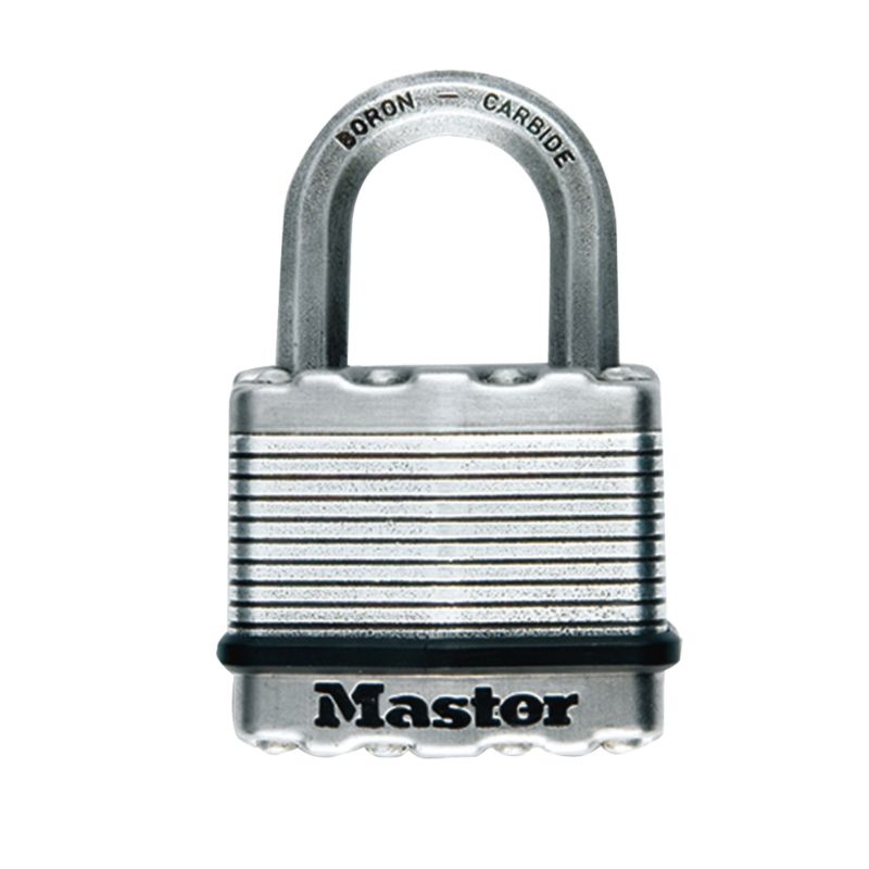 Master Lock Excel Laminated Padlock With Octagonal Shackle M5D Body Width 50mm