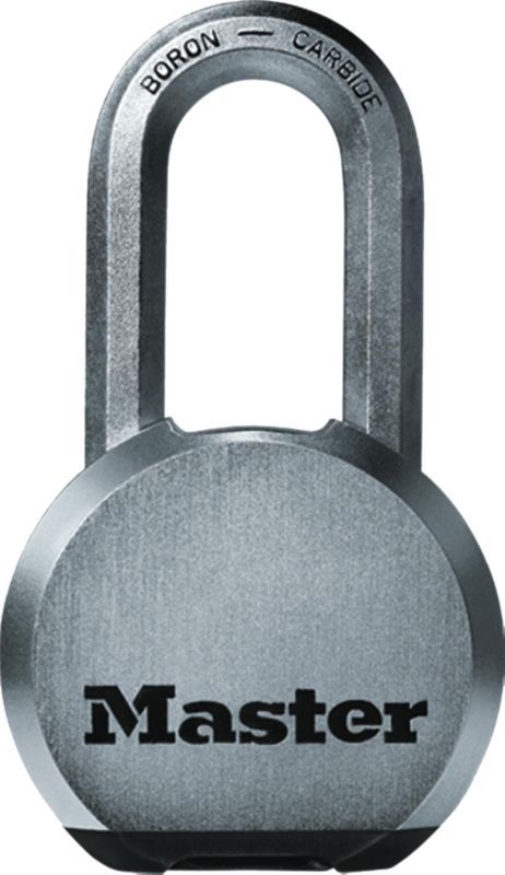 Master Lock Excel Round Body Padlock With Octagonal Shackle M830DLH Body Width 59mm