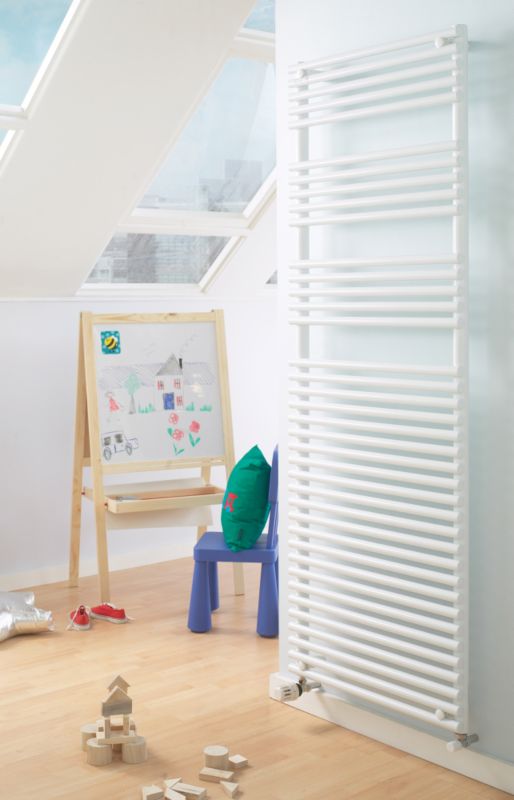 Acova Cala Towel Drying Radiator White (H)721 x