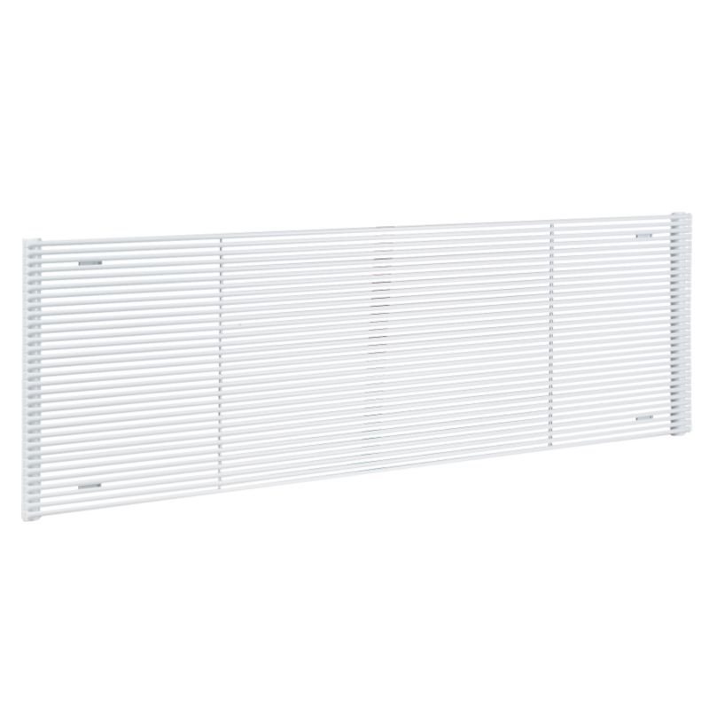 Acova Striane Horizontal Radiator White (H)449 x (W)1400mm