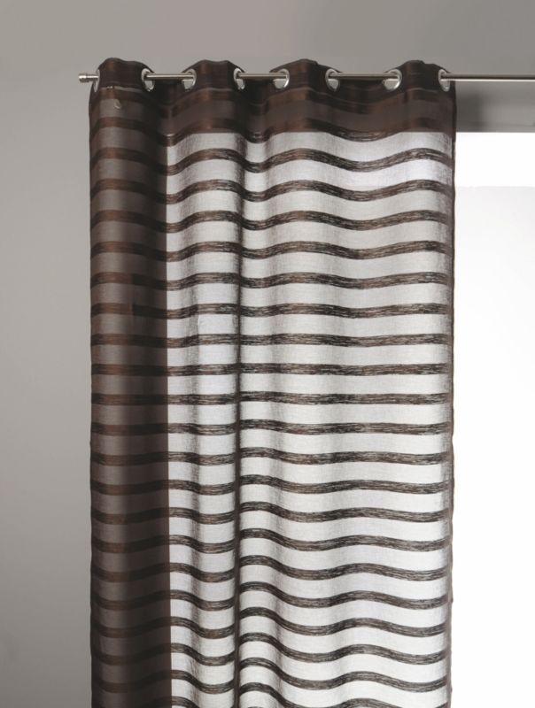 Utopia Voile Chocolate (W)140 x (L)240 cm