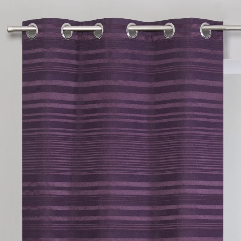 Eyelet Curtains Plum (W)110 x (L)229cm