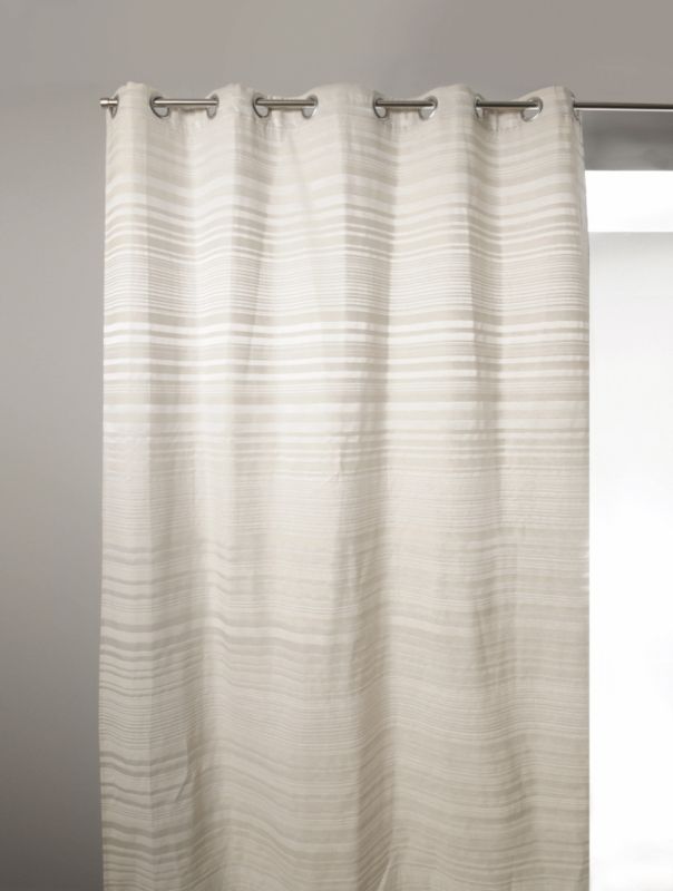 Horizon Eyelet Curtains Ecru (W)110 x (L)229cm