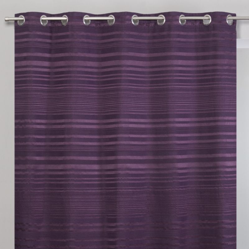 Eyelet Curtains Plum (W)155 x (L)229cm