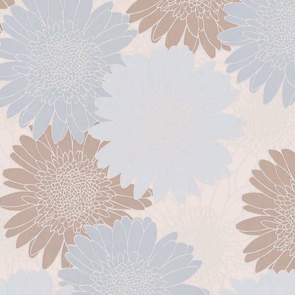 AS Creation Anita Daisy Wallcovering Duck EggCream 10m