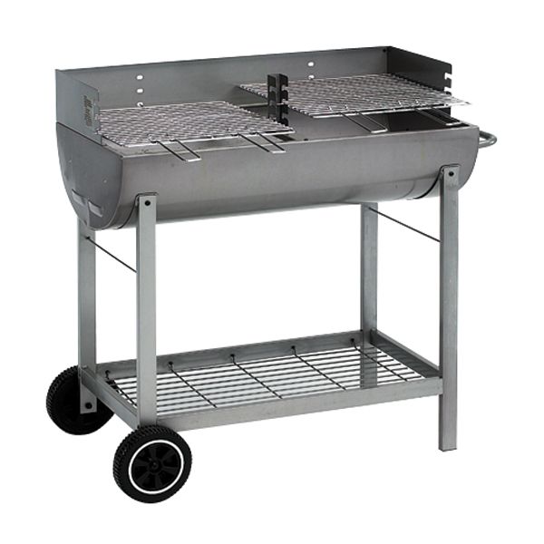 Oil Drum Charcoal Barbecue