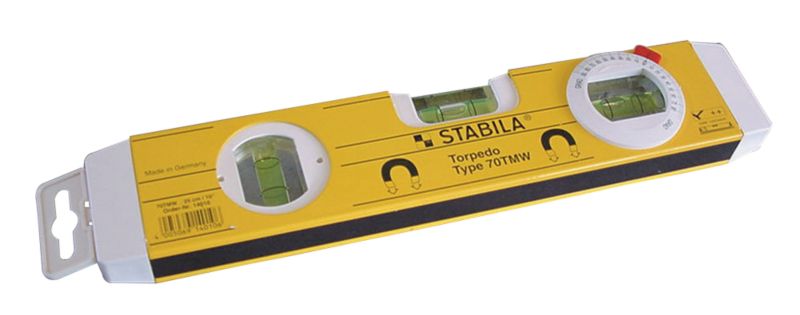 Stabila Torpedo Level Yellow And Black
