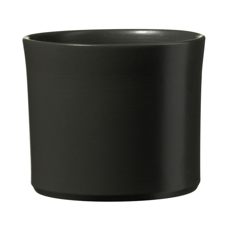 Straight Edge Pot Dark Grey 24cm