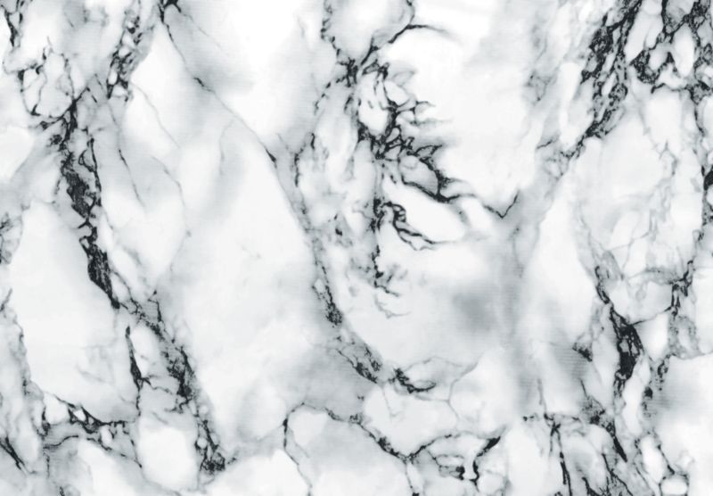 Sticky Back Plastic Marble White