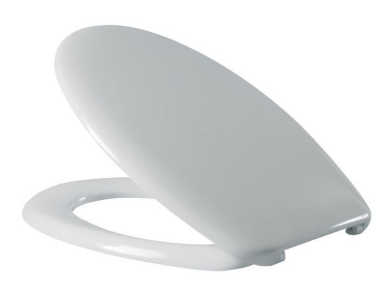 Unbranded Thyme Toilet Seat White